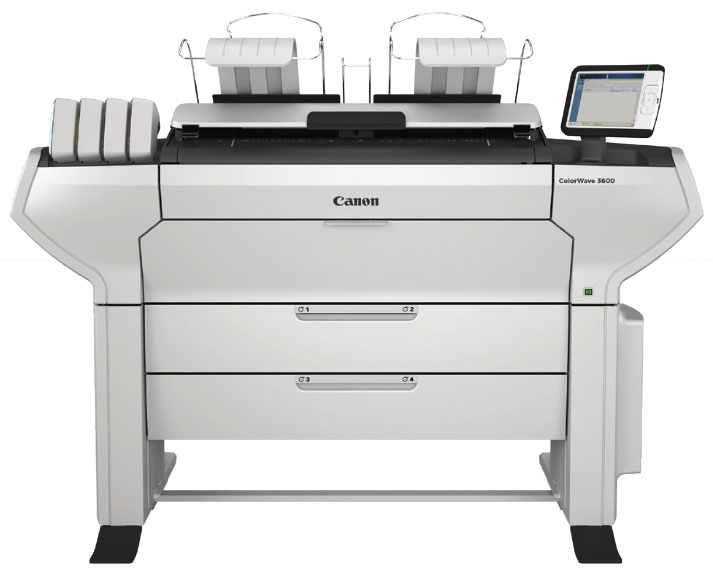 One image of an ColorWave Printer is shown